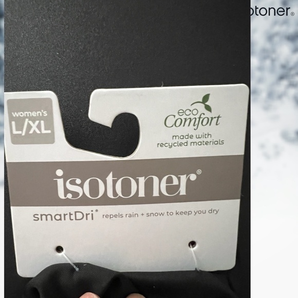 ISOTONER Signature Women’s Sport Jersey Reflective Water-Repellent Gloves NWT - Picture 8 of 8